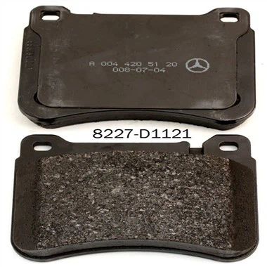 Aizmugurējie disku bremžu kluči